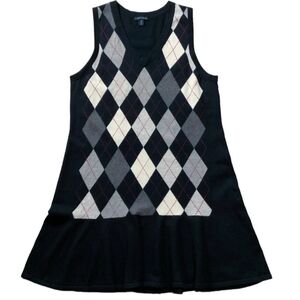 Tommy Hilfiger Womens Dress size XL Pullover Jumper Angora Cotton Knit Dress